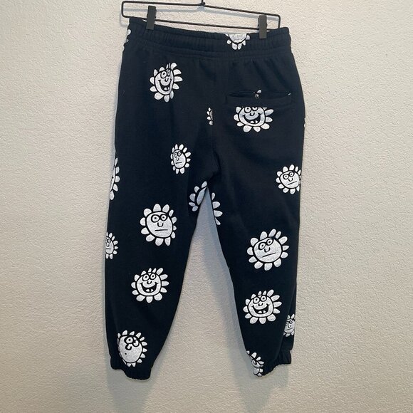 SP x Keith Haring White Flowers Pants Lifestyle Joggers Small - Picture 9 of 9
